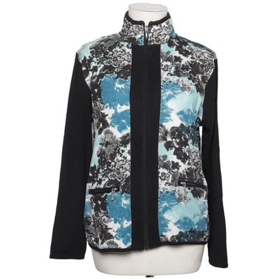 Fabiani, Trainingsjacke, Damen, Größe: 40, Blau/Schwarz/Mehrfarbig #O7E