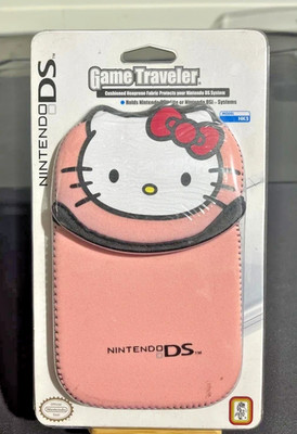 Game Traveller HELLO KITTY LIGHT PINK HK5 Nintendo DS Lite DSi NEU SEALED