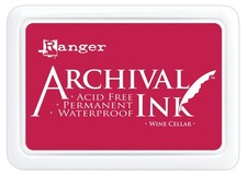 Ranger Archival Ink Pad 0-Wine Cellar