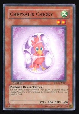 Chrysalis Chicky TAEV-EN008 1st Edition Common Yu-Gi-Oh Near Mint