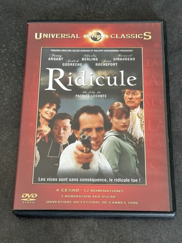 RIDICULE DVD FANNY ARDANT CHARLES BERLING BERNARD GIRAUDEAU JEAN ...
