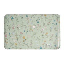 Beautiful Ditsy Botanical Comfort Mat by Drew Barrymore, Green, 32"W x 20"L
