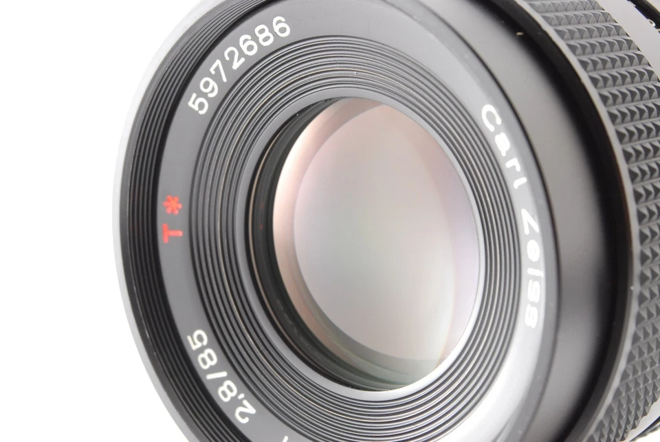 [Casi COMO NUEVO] Lente Contax Carl Zeiss Sonnar T* 85 mm F2,8 AEG montura C/Y de JAPÓN Foto 4 de 4