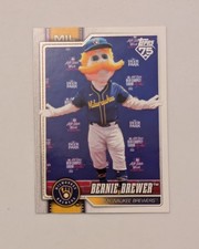 2026 Topps Series 1 Celebrations Bernie Brewer Milwaukee Brewers Mascot #M-5