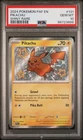 Pokémon Pikachu 131/091 SV: Paldean Fates Baby Shiny PSA 10 GEM