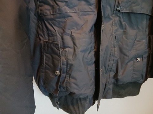 The North Face Hyvent Goose Down Hooded Coat Jacket Charcoal Men's Size Large - Picture 5 of 12