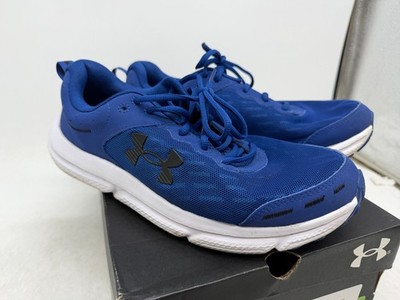 Under Armour Charged Assert 10 Running Shoes Men's Blue Mirage - 9.5 Extra Wide
