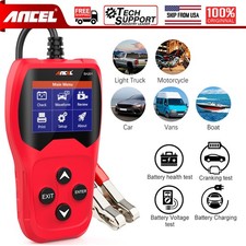 Ancel BA201 CCA100 2000 Car Battery Tester Analyzer Cranking Charging Test 12V