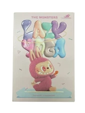 POP MART Labubu The Monsters Lazy Yoga Series Vinyl Figure Blind Box Authentic
