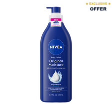 NIVEA Original Moisture Body Lotion with Vitamin E 16.9oz - Dry Skin 48H...