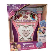 Disney Princess Bluetooth Karaoke Machine w/ Mic iHome EZ Link Speaker