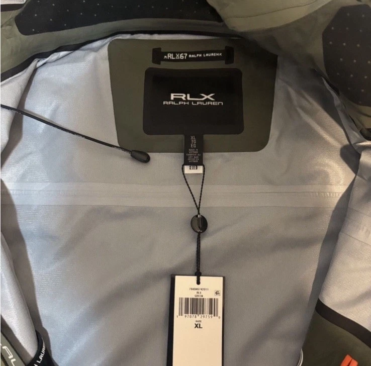 Водоотталкивающая куртка с капюшоном RLX - Изображение 4 из 4