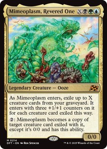 Mimeoplasm, Revered One 214 Mythic Aetherdrift