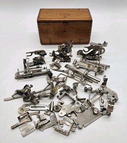 Lot Vintage Singer Greist Simanco Sewing Machine Attachments Accessories Parts