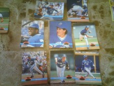 1991 STADIUM CLUB OVERSIZED PROOF RARE 8 dif blue jays toronto w/joe carter DEVO