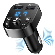 Bluetooth Wireless Car Transmitter MP3 Player USB Charger Adapter Lightweight