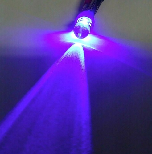 Bombillas de carro de golf convexas 2 BBT súper brillantes 12 voltios azul LED T10 - Imagen 3 de 3