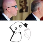 3.5mm Listen Only Earpiece Headset for Two-Way Radios Walkie Talkie Speaker