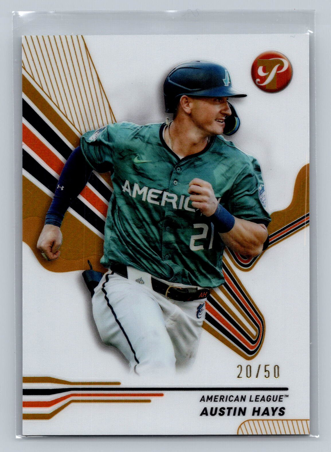 2024 Topps Pristine Austin Hays Gold Refractor #/50 AL ASG Orioles # 300