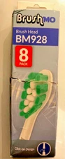 BrushMo Sonicare Compatible* Replacement Brush Heads BM928 Plaque Control 8 pack