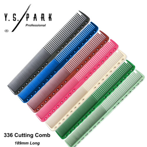 YS Park 336 Professional Hairdressing Cutting/Barbering Detangling Combs - Zdjęcie 1 z 9