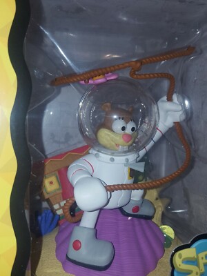 Sandy Cheeks Figurine - Spongebob Battle for Bikini Bottom (8 Inches) New in Box