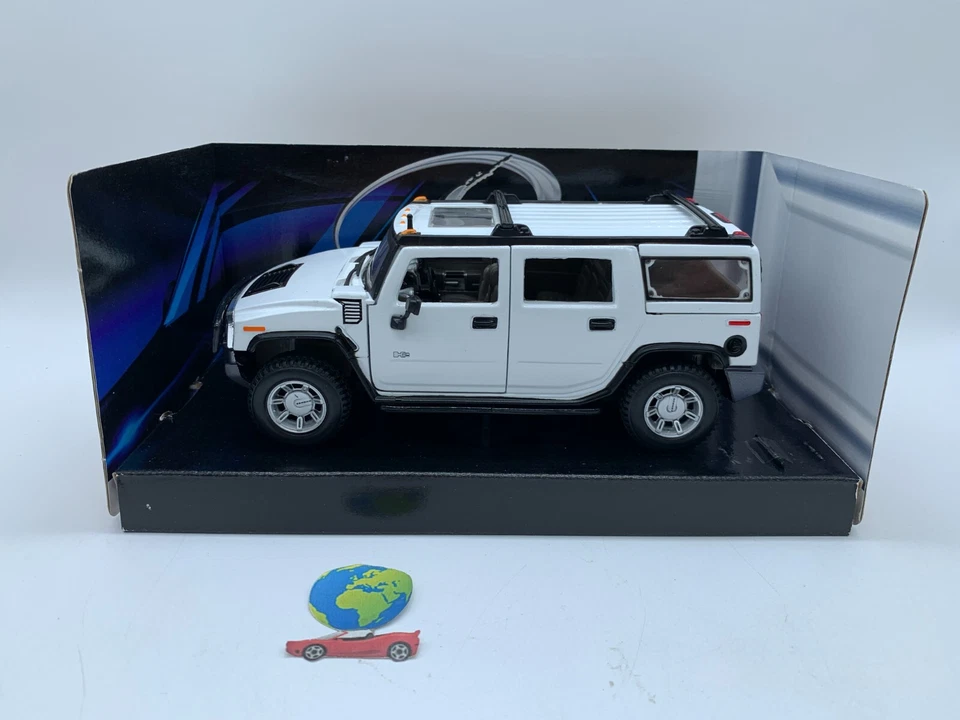 Maisto Hummer H2 Suv 2003, modello in scala 1:24-1:25, (2646) , vintage - Immagine 2 di 4
