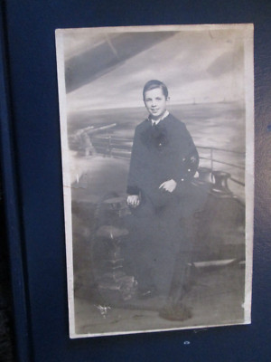 Rumpfinteresse Postkarte, Richard Kent 15 Jahre 1922 (RT Watson, Rumpffoto)