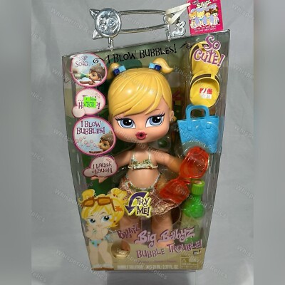 Big Babyz Bubble Trouble Bratz | Cloe Doll - I Blow Bubbles | MGA 2005 NIB