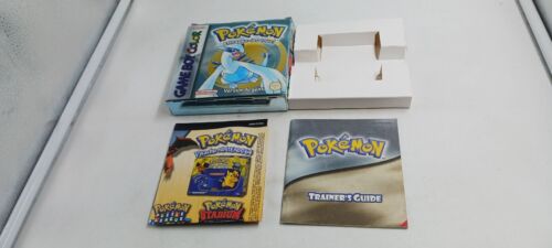 [BOITE + NOTICE] Jeu Nintendo Game Boy Color Pokemon Version Argent - Photo 1/18