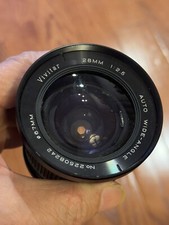 Vintage Vivitar 28mm f2.5 MC Close Focus Wide-Angle Camera Lens for Minolta