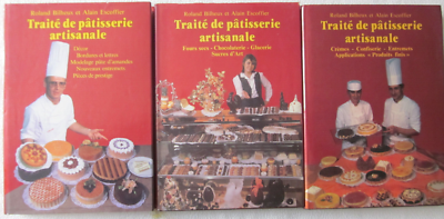 TRAITE de PATISSERIE ARTISANALE ESCOFFIER / BILHEUX Tomes 2