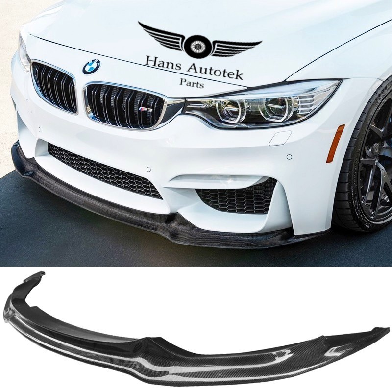 V-Style Real Carbon Fiber Front Lip Splitter FOR BMW F80 F82 F83