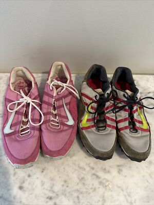 Lot Of 2 Nike Jana Star Waffle Track Shoes Women's Size 9 Athletic Sneakers