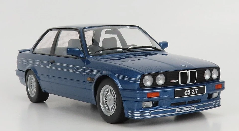 BMW Alpina C2 - 2.7 Blu Blue Met 1988 Limited Edition KK-Scale 1:18 Nuovo 1/18 - Immagine 4 di 4