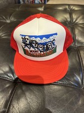 Vintage South Dakota Mount Rushmore Snapback Rope Hat Cap Foam Trucker