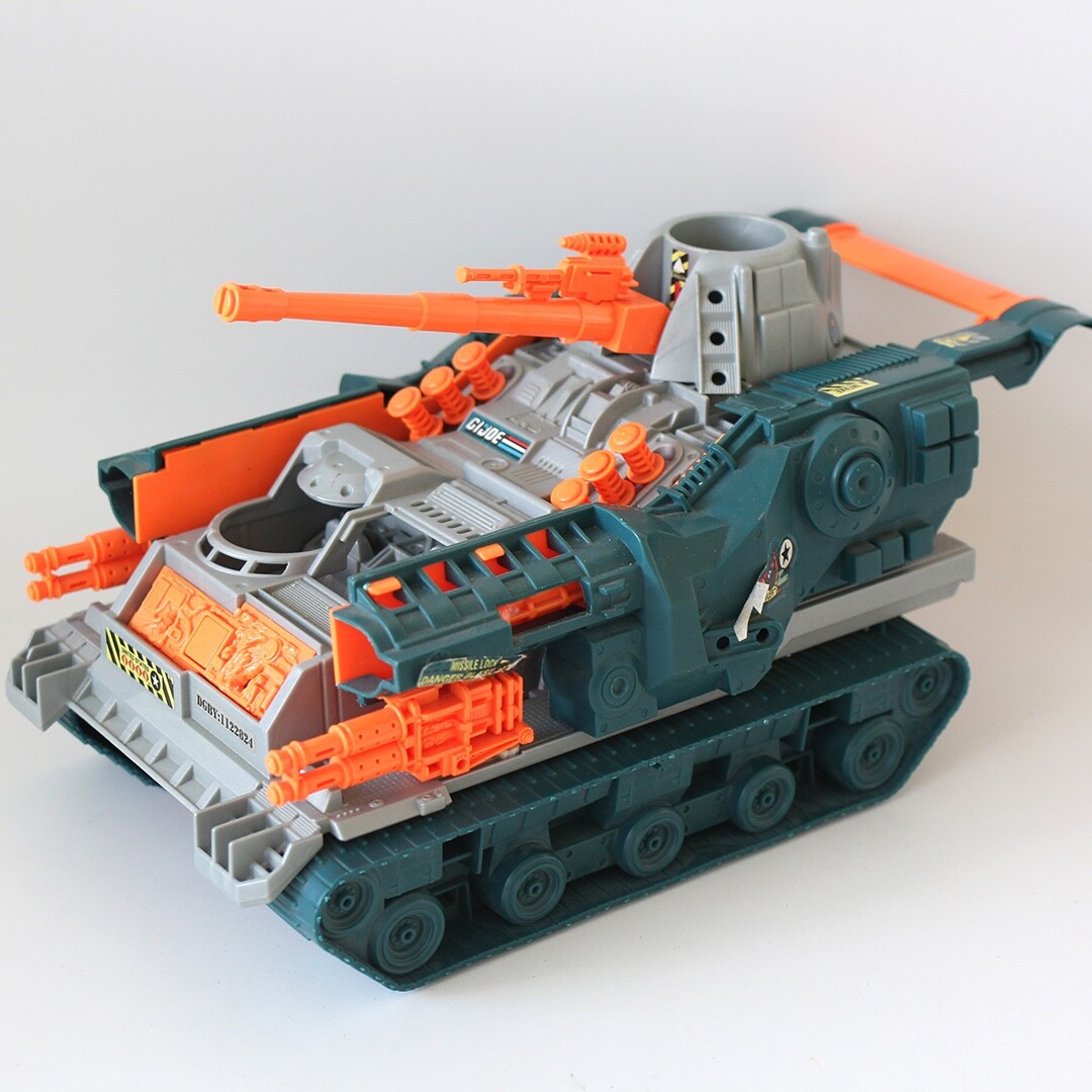 Vintage (1990) Hasbro G.I. Joe Brawler Tank Vehicle