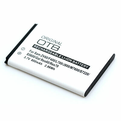 Ersatz Akku für Samsung M7500 M7600 S3370 S3650 S5260 S5550 S5600 S5610 800mAh
