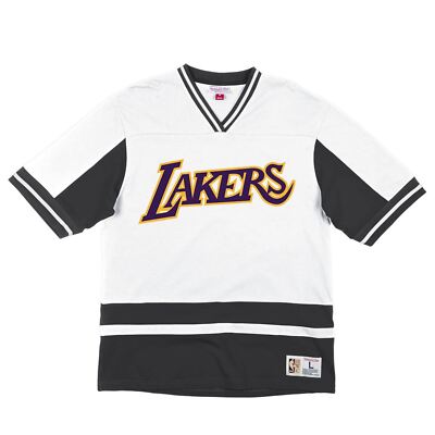 Mens Mitchell & Ness NBA Final Seconds V-Neck Los Angeles Lakers