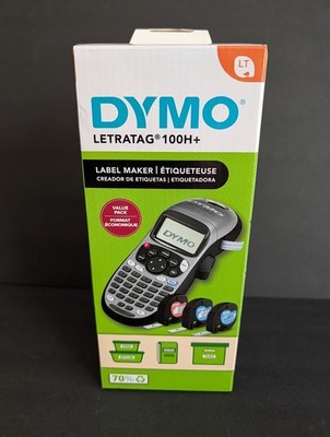 DYMO LetraTag 100H+ Handheld Label Maker, Silver - New in Box
