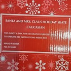 Christmas Jiggling Figurine Lot Santa & Mrs. Claus Angel Snowman Multicolor — photo 7