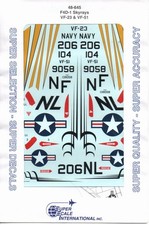 48-645 F4D-1 Skyrays VF-23 & VF-51 1:48 SuperScale Decals