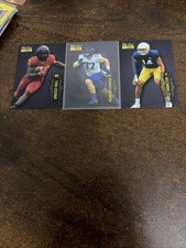 Aidan Hutchinson Kyle Hamilton & Breece Hall 2022 Wild Card Matte PRc’s