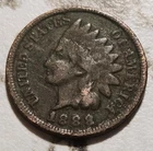 1888 Indian Head Cent Free S&H BIN584