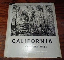 Charis & Edward Weston / California and the West / 1940 FOLIO HB WITH SCARCE DJ
