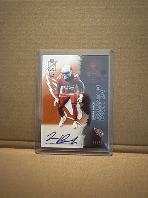 JORDAN BURCH 2025 TOPPS SIGNATURE CLASS ROOKIE AUTO ORANGE #169 Q7378 /50