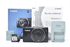 Canon PowerShot SX600 HS 16MP Black Digital Camera EXC FROM JAPAN E3097