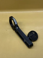 Black Morsa 50mm - 100mm Adjustable Front Computer Mount 31.8mm Handlebar Clamp