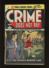 Crime Does Not Pay #93 (1950) G - Pre-Code Golden Age Crime Classic -RareCo