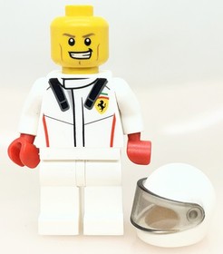 LEGO&reg; - Minifigure Race Car Speed Champions FXX K-Driver Set 75882 Ferrari - sc051